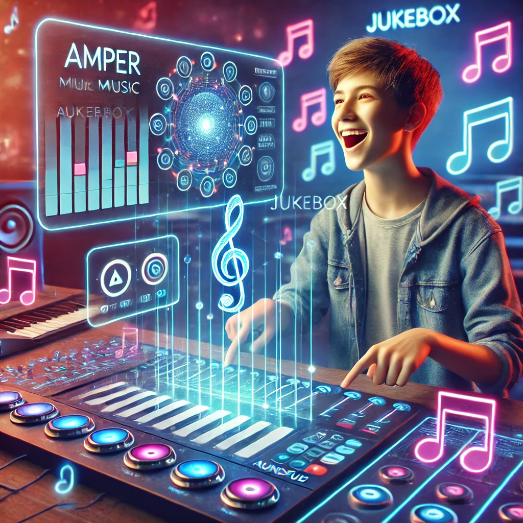 작곡 하기 위해 음악 노트와 연필이 놓인 나무 테이블.